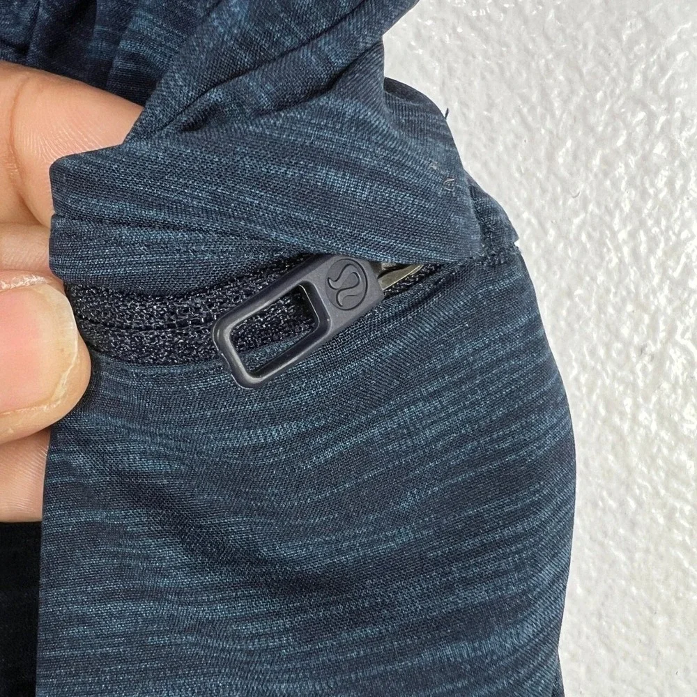 Lululemon Pace Breaker Shorts‎ Men's M Blue Liner Athletic Gym Run Training